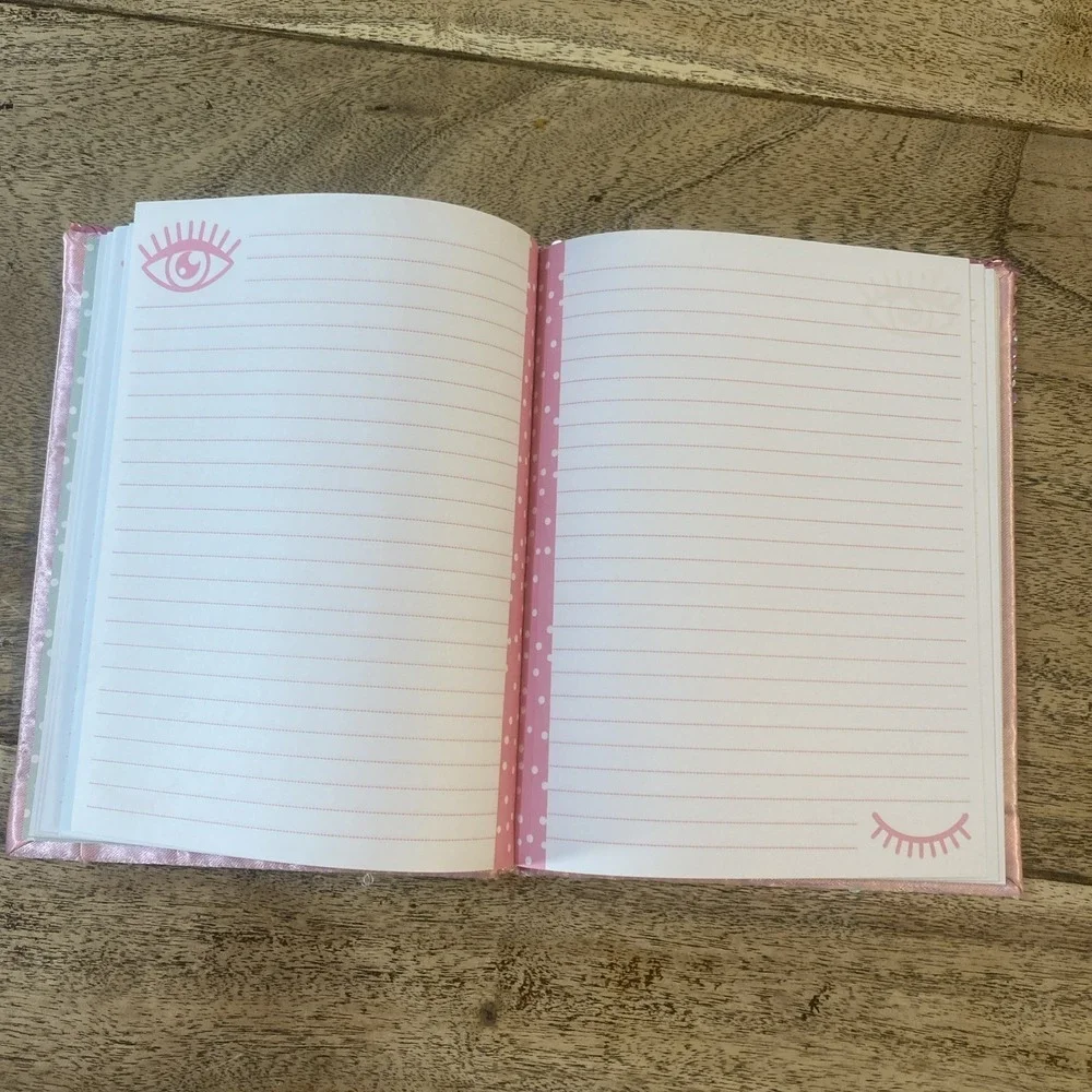 Pen + Gear Notepad Lined Journal Lot Of 2 And Sequin Cover
